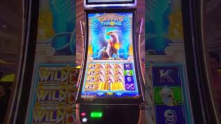 Griffin's Throne BIG WIN - Park MGM Las Vegas #slotplay #slots #slotmachinesyoutube #shorts #casino