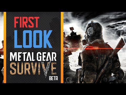 First Look - Metal Gear Survive - Beta | PS4 Pro