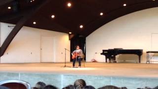 Blue Lake Session 1 2015 Talent Show- Andi Courtade, 
