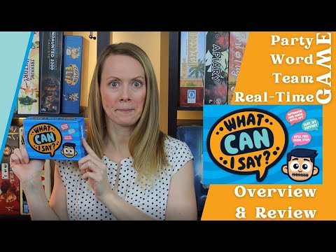 New Party Game in Town: WHAT CAN I SAY? (Overview & Review)