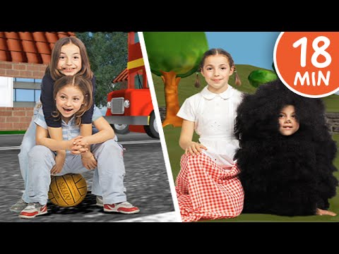 Anna Rose & Amanda | Nursery Rhymes Compilation | The Wheels On The Bus and More