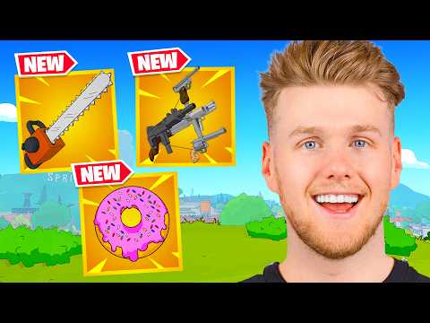 *NEW* BROKEN Simpsons Fortnite Update!