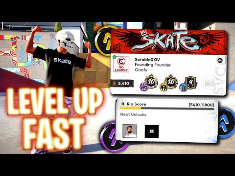 How To Level Up FAST In Skate. Early Access! (Rank, Rips, Rip Score)
