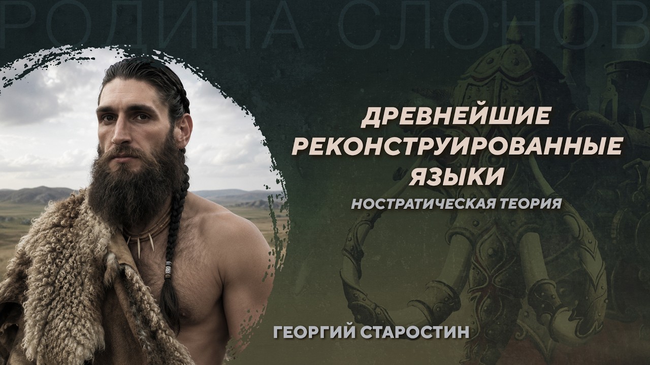 Макрокомпаративистика и статус ностратической теории. Георгий Старостин. Р?