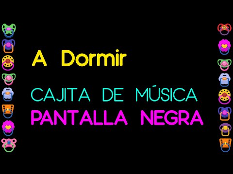 10 Horas de Música para Dormir Bebés con PANTALLA NEGRA 😴 Pantalla Oscura para Dormir 👶 A Dormir
