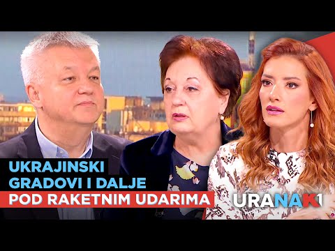 Ukrajinski gradovi i dalje pod raketnim udarima ruskih snaga | Radojka Nikolić, Obrad Kesić URANAK1