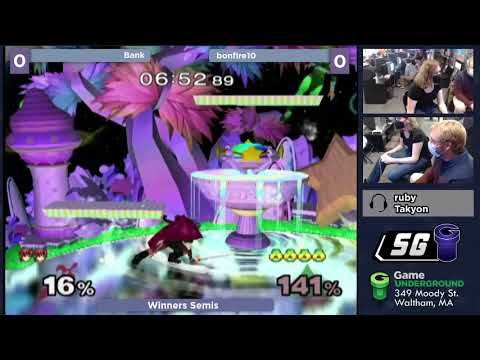 SG 25.11 SSBM - Bank (Marth) vs. bonfire10 (Sheik) - Melee WSF