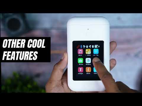 Multipurpose powerbank with airpods and display