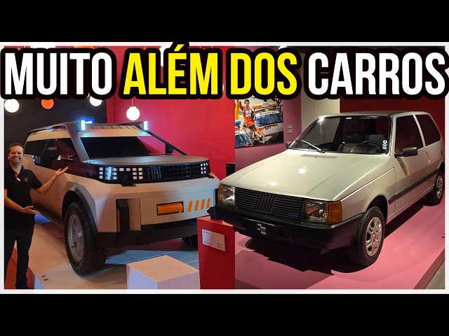 FIAT 50 anos: exposição tem CARROS SECRETOS e o futuro da marca