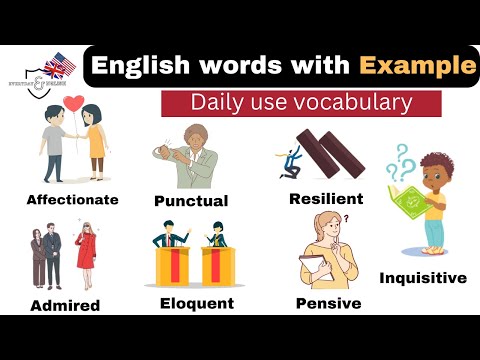 Learn daily use English words common English vocabulary verbs you must know