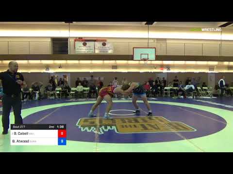 2018 Bill Farrell Memorial International/Men's Freestyle 97 Consi-Semis - Blaize Cabell (Vall) Vs.