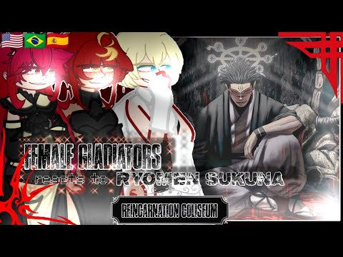 Reincarnation Coliseum reacts to Ryomen Sukuna | Jujutsu Kaisen | Gacha React
