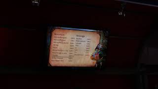 A Cute Menu Board at Food Shop in Kurios - Cirque Du Soleil Montreal／シルク・ド・ソレイユ Kuriosの可愛い売店メニュー