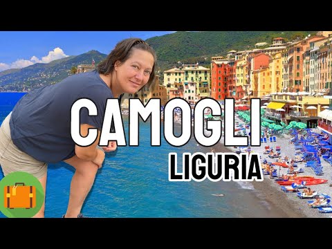 Praia em Camogli, Ligúria