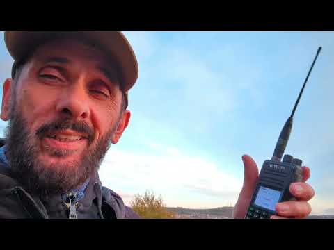 DMR Hotspot Range Test Outdoors with Retevis RT-3S 