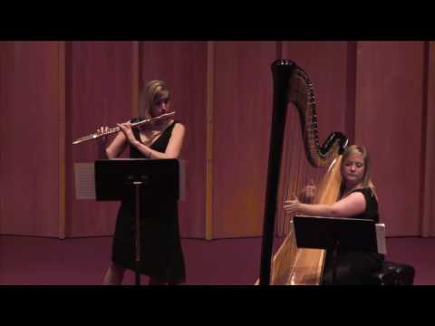 Lyrica Trio - Piazzolla - Histoire du Tango for Flute and Harp - I - Bordel 1900