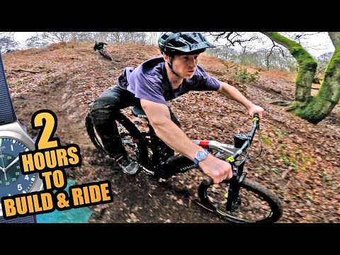 2 HOURS TO BUILD AND RIDE - MTB TRAIL BUILDING CHALLENGE