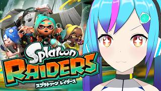 【スプラトゥーンレイダース】無限食堂やりこみ中！　裏ボスが待ってるらしい！？【TSアンドロイドVtuber】