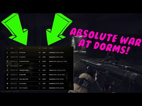 How To PVP At Dorms!! The Whole Map Came! | Escape From Tarkov