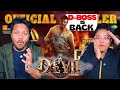 The Devil Trailer REACTION Darshan Rachana Rai Kannada Action Thriller