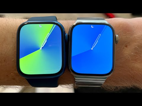 Apple Watch Series 7 Titanium vs Aluminium
