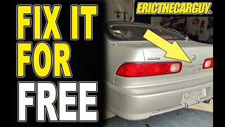 Acura Integra Trunk Latch Repair (Free)