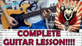 Pardon Me - Incubus(Complete Guitar Lesson/Cover)with Chords and Tab