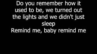 Brad Paisley ft. Carrie Underwood - Remind Me Lyrics