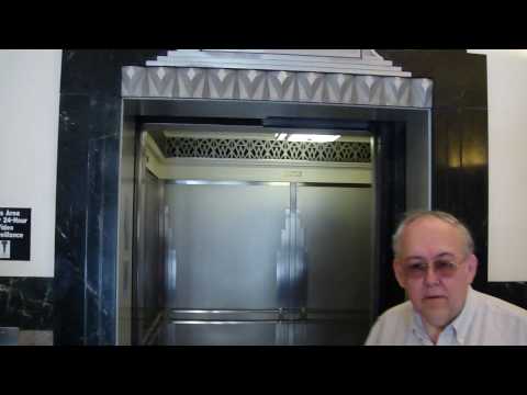 elevator trio: Dover traction @ Roanoke Higher education Building Roanoke VA