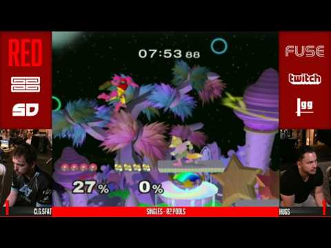 Genesis RED - Singles: R2 Pools: CLG.SFAT (Fox) vs Hugs (Samus)