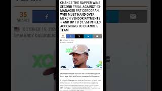 Chance The Rapper Wins Trail Against Manager #rap #hiphop