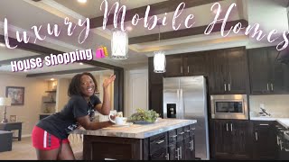 LUXURY MOBILE HOME SHOPPING!!! | House Hunting | Building My Dream Home Update!! *IM SHOOKETH*