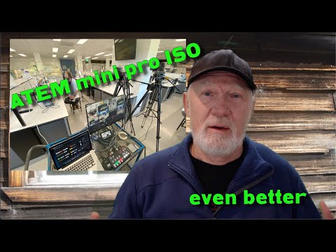 ATEM mini Pro ISO !! some great new features in the latest version.