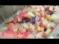FRUIT SALAD Filipino Style Fruit Salad Panlasang Pinoy