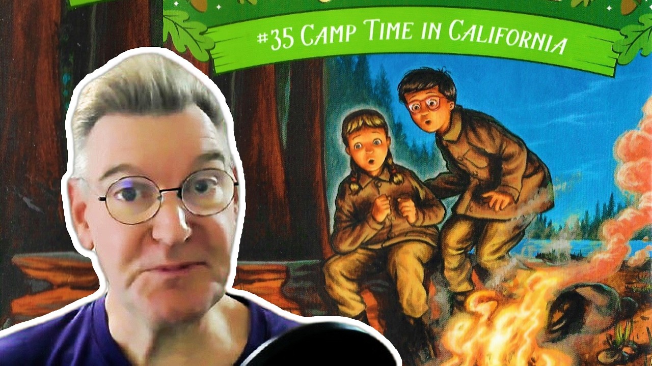 New Magic Treehouse #35: Camp Time in California