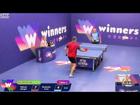 WINners CUP table 2  07.09  Maliuk Sergei - Rudenko Ivan  21:30