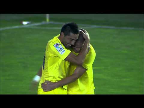 Gol de Pandiani (2-1) en el Villarreal CF - CD Guadalajara Jornada 3
