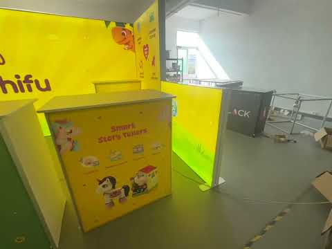 Showcase your brand at events with Tian Lang's 6x3M booth and 6 unique tables!
