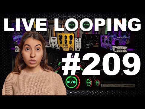 BOSS RC-505 mk2 Live Looping Microphone x Synth Pedals #209