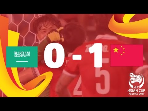 Saudi Arabia vs China: AFC Asian Cup Australia 2015 (Match 4)