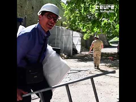 Restauration du Château de Gisors - Rencontre avec Florent Basset, architecte de l’agence SOCREA