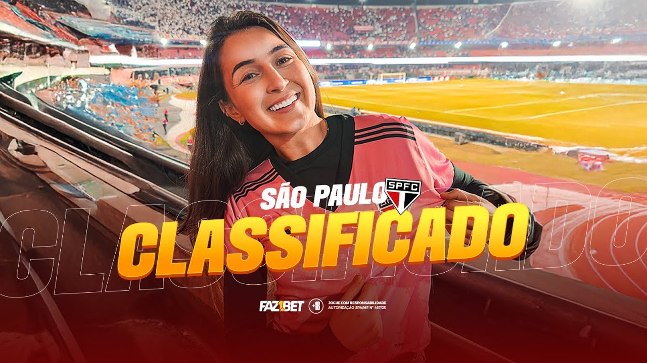 São Paulo classificado na Libertadores! Vlog com a Faz1Bet!