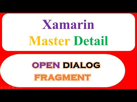 C# Xamarin Android Master Detail Ep.01 : Custom ListView - Open DialogFragment when Clicked