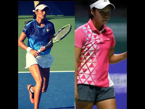 Fed Cup - Rutuja Bhosale vs Yang Ya-Yi - Highlights