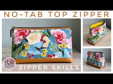 Rounded No-Tab Zipper Closure - OKSew Zipper Skills