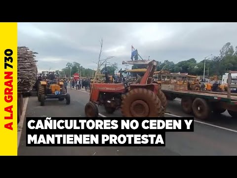 Siguen los bloqueos de cañicultores pese a diálogo entre autoridades y Petropar