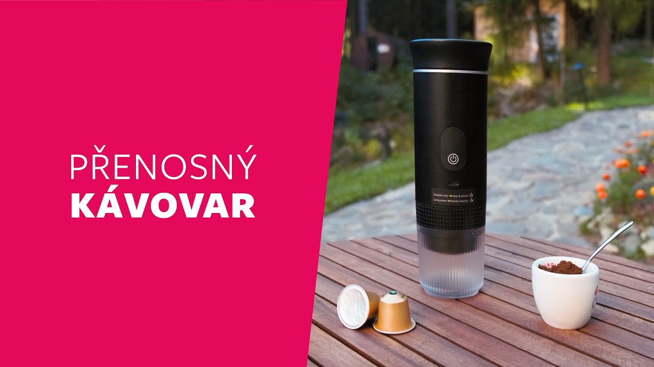 Přenosný kávovar - videonávod