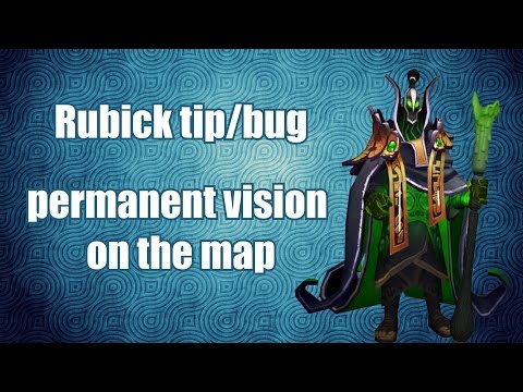 Rubick bug - permanent vision on map