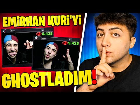 EMİRHAN KURİ'Yİ CANLI YAYINDA GHOSTLADIM!