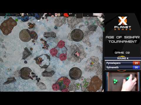 AoS Tournament Game 2: Sylvaneth vs Fyreslayers